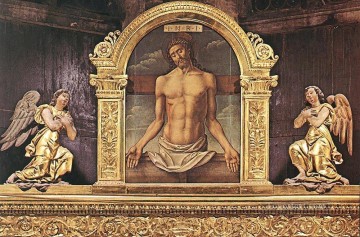 死んだキリストの宗教的なイタリアの画家バルトロメオ・ヴィヴァリーニ Oil Paintings